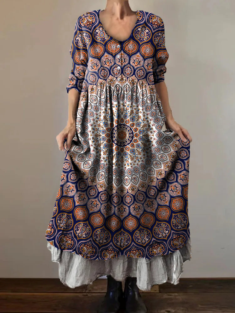 Klassische Vintage Kleid