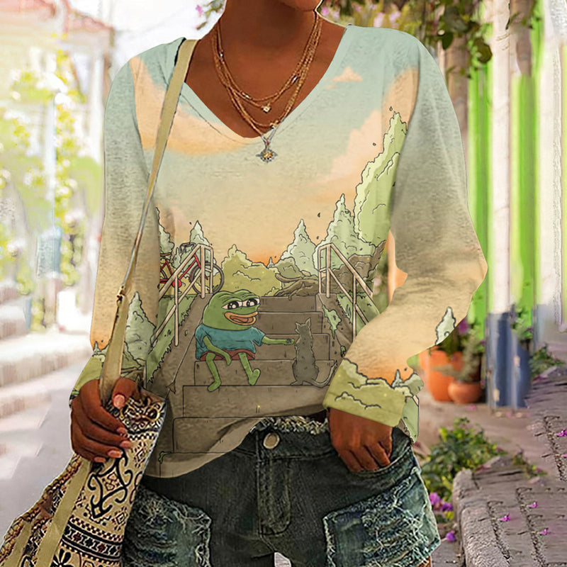 Elegant gestaltete T-Shirt