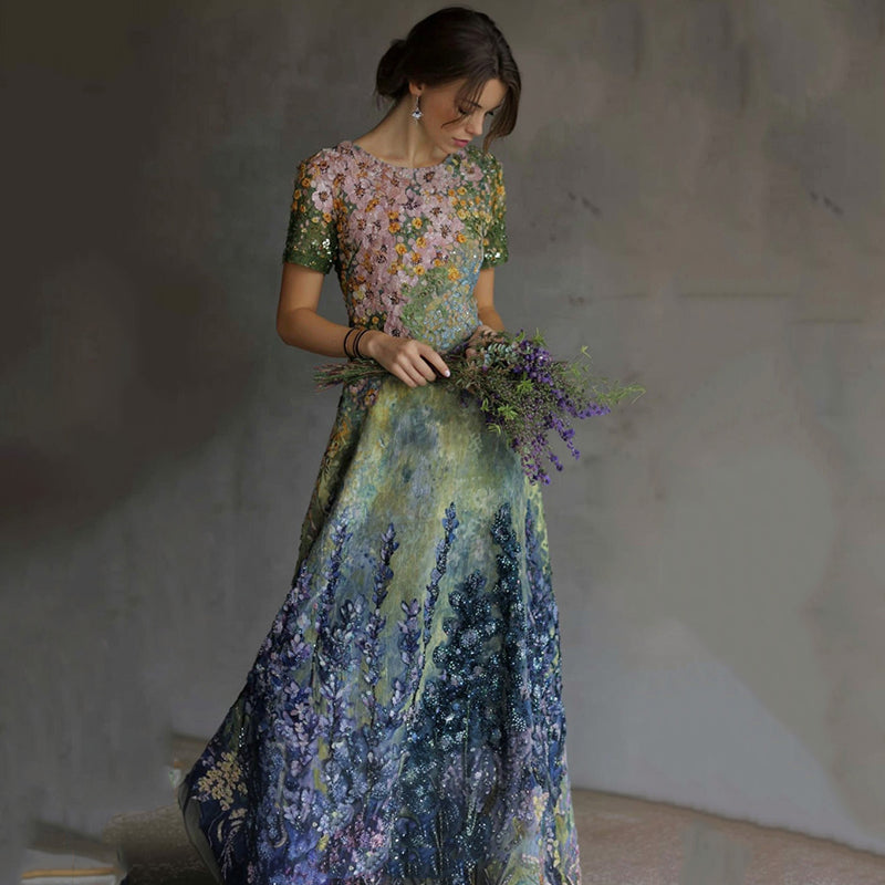 Durchdacht gestaltete Kleid