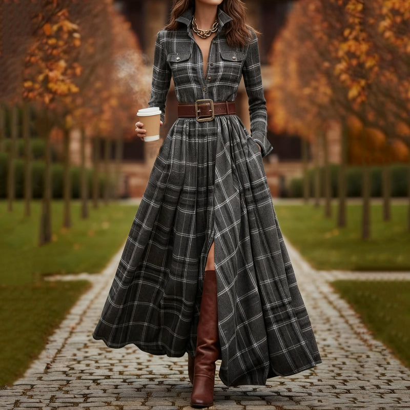 Klassische Vintage Kleid