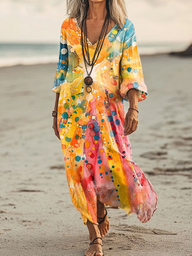 Zeitloser Vintage-Stil Kleid