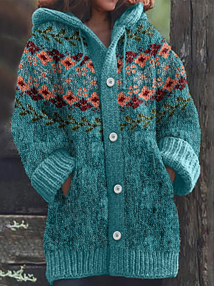 Anmutig gestaltete Strickjacke