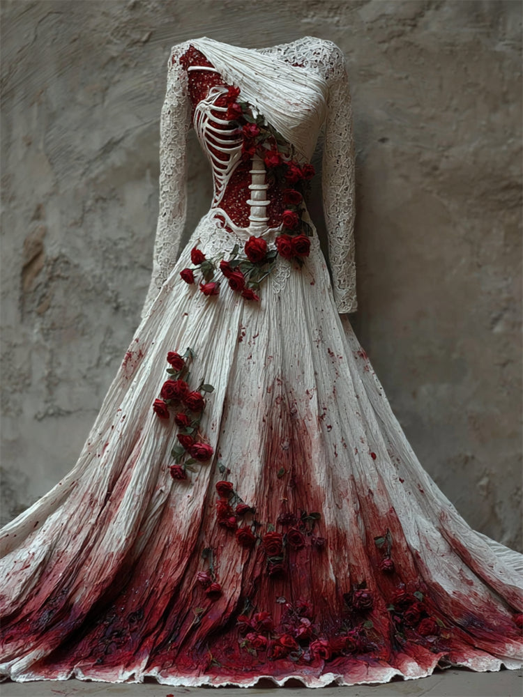 Durchdacht gestaltete Kleid