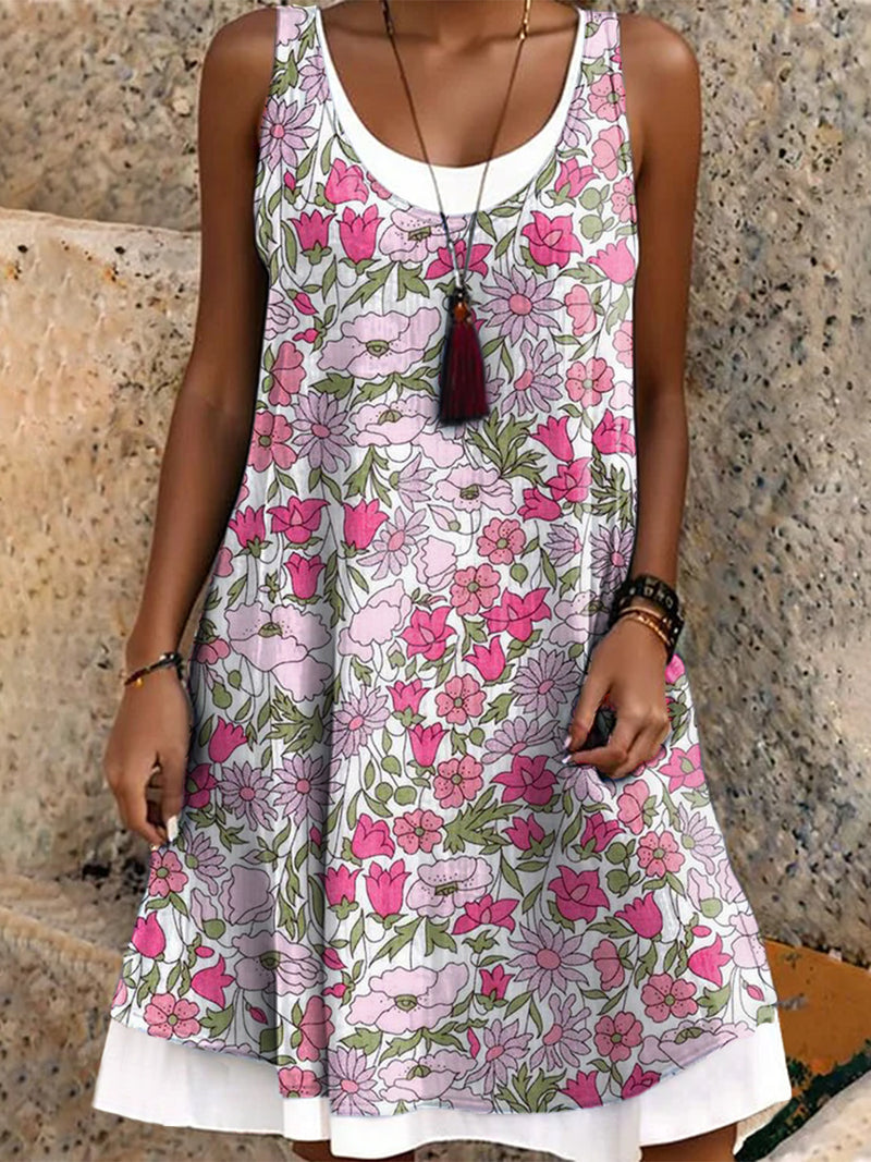 Klassisch gestaltete Kleid