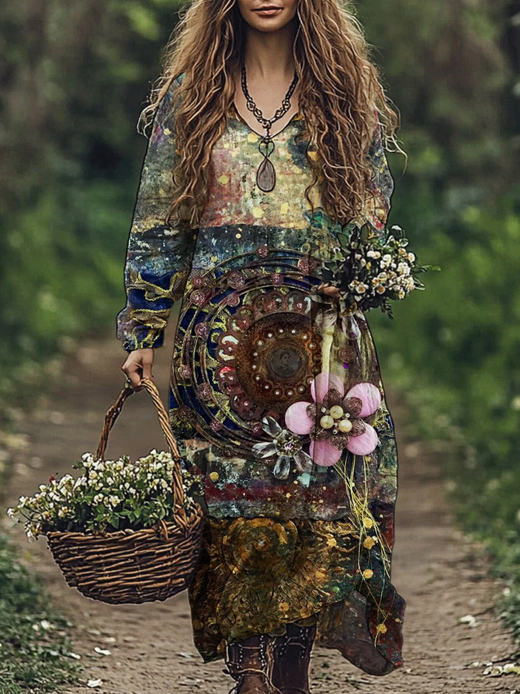 Zeitloser Vintage-Stil Kleid