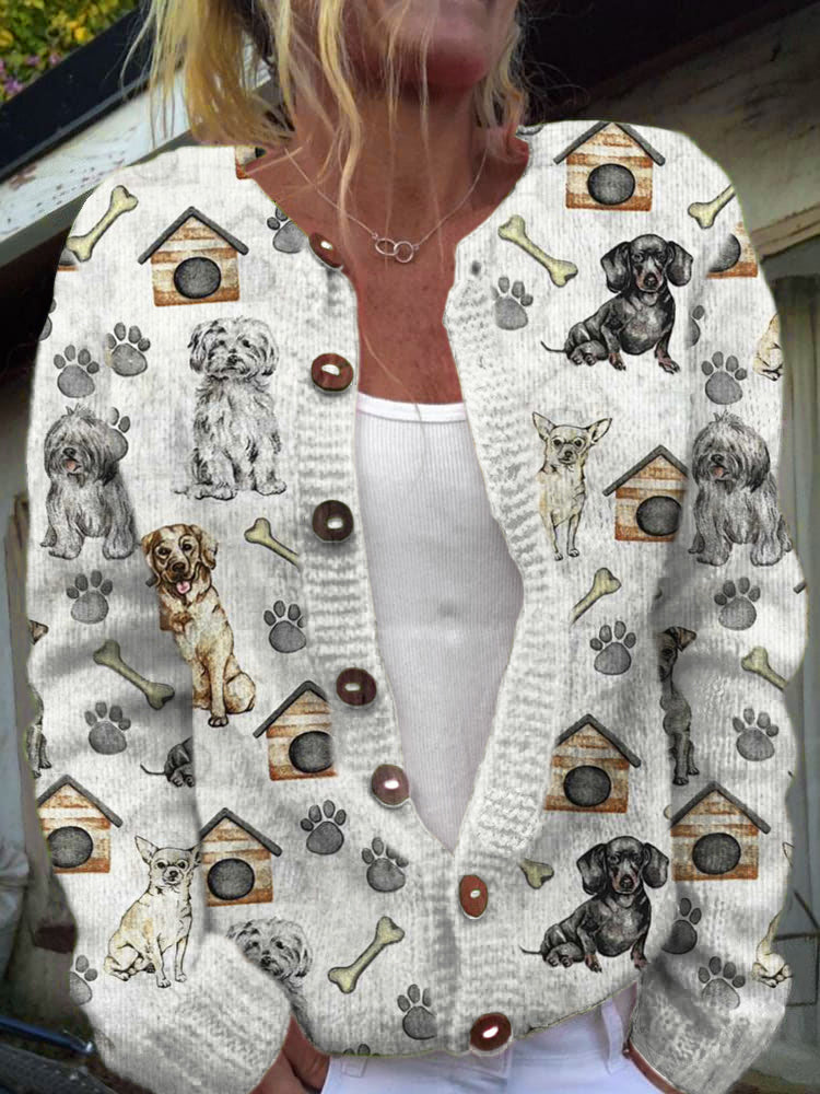 Vintage inspirierte Strickjacke