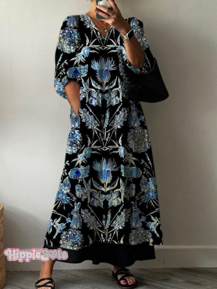 Klassische Vintage Kleid
