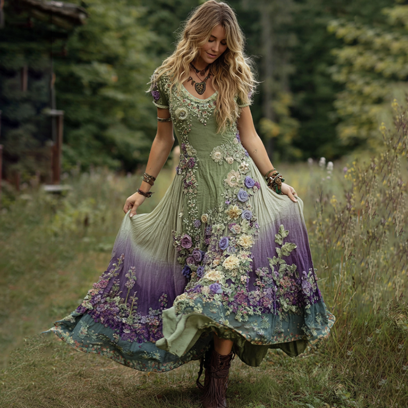 Zeitloser Vintage-Stil Kleid