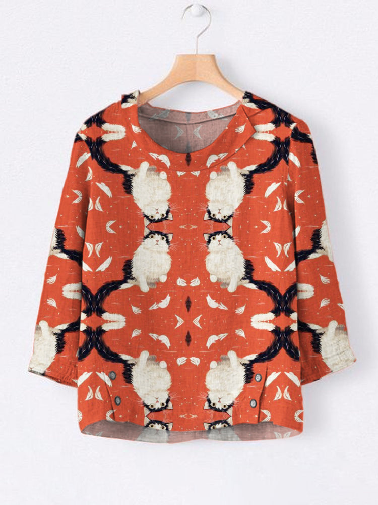 Vintage inspirierte Hemd