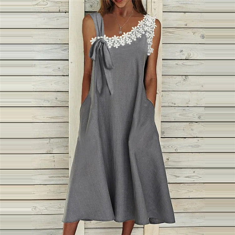 Anmutig gestaltete Kleid