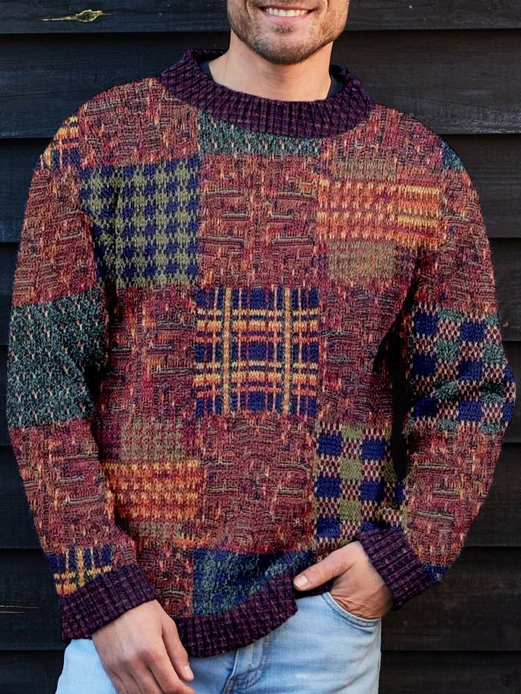 Zeitloser Vintage-Stil Pullover