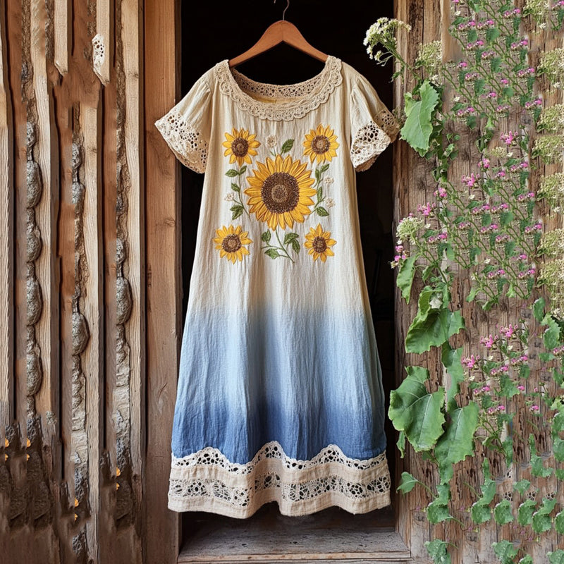 Anmutig gestaltete Kleid