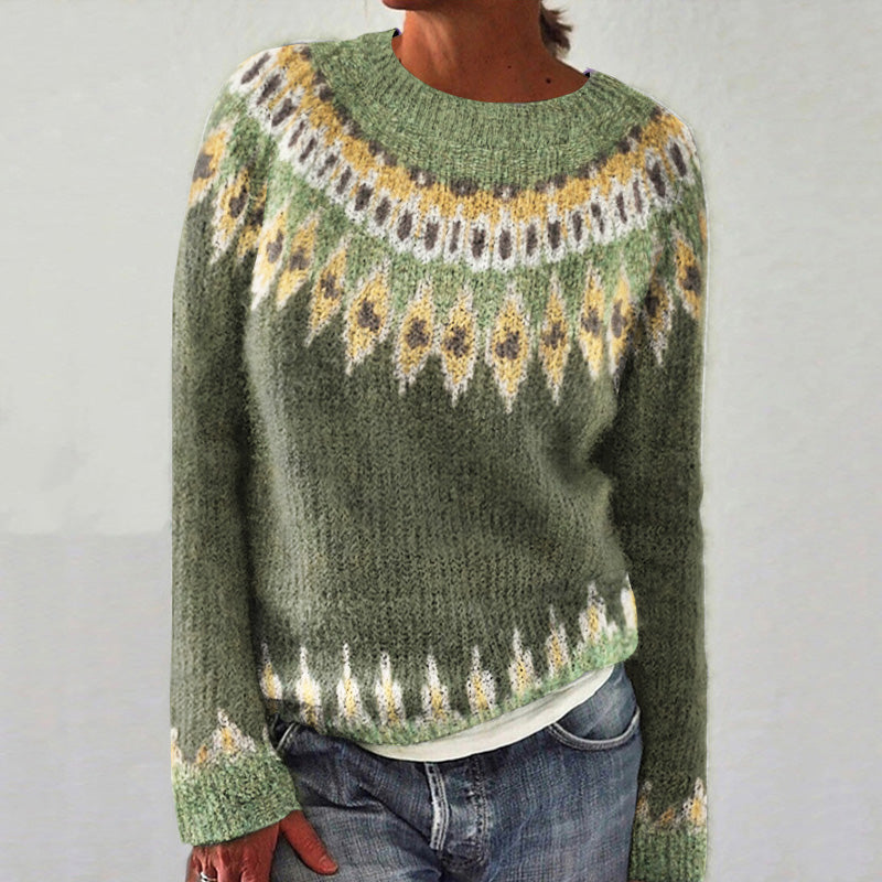 Zeitloser Vintage-Stil Pullover