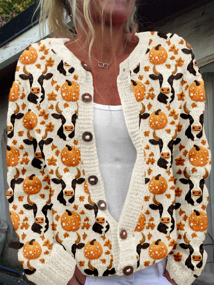 Anmutig gestaltete Strickjacke