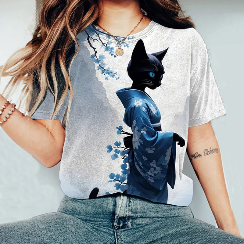 Anmutig gestaltete T-Shirt