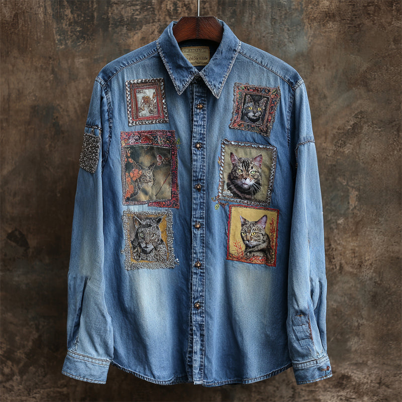 Vintage inspirierte Hemd