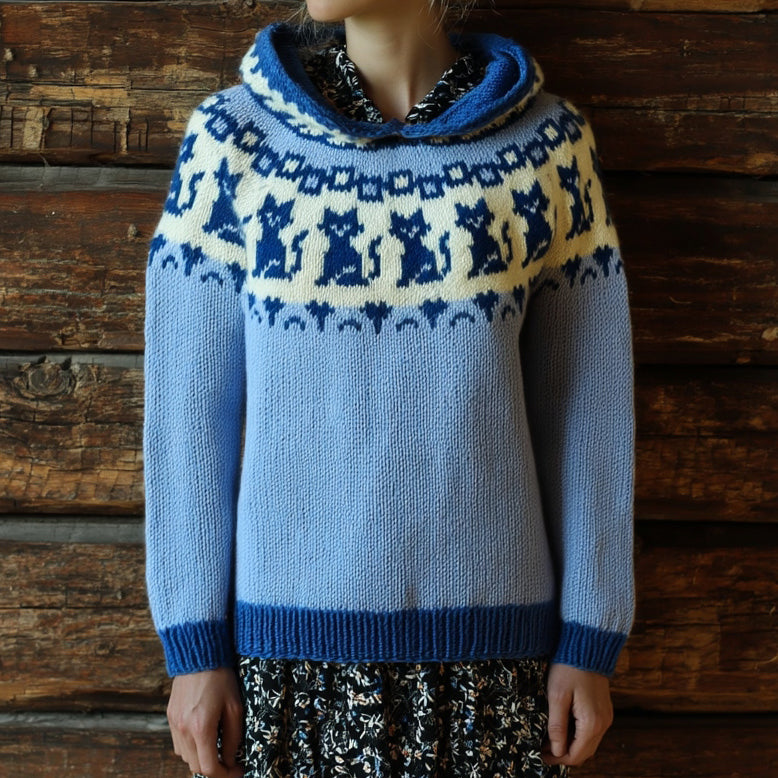 Anmutig gestaltete Pullover