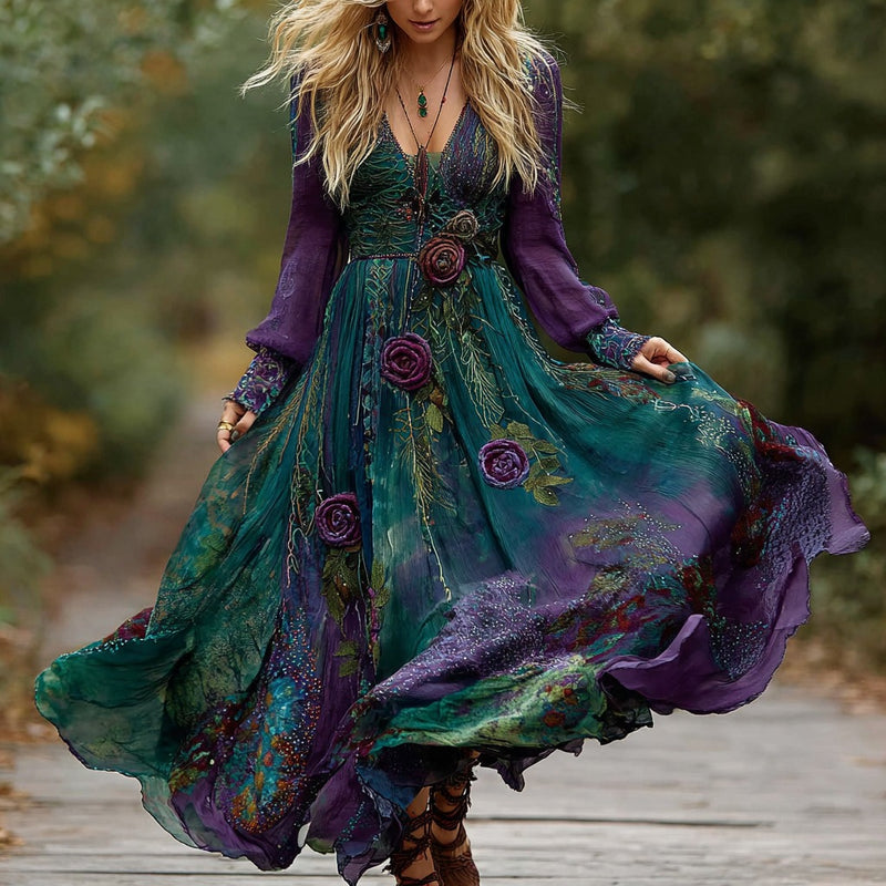 Zeitloser Vintage-Stil Kleid
