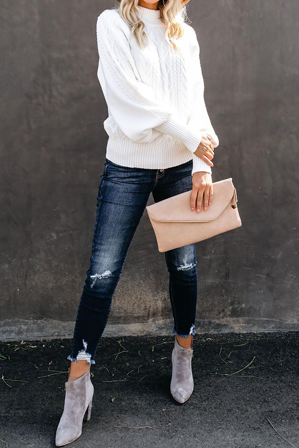 Klassisch gestaltete Pullover