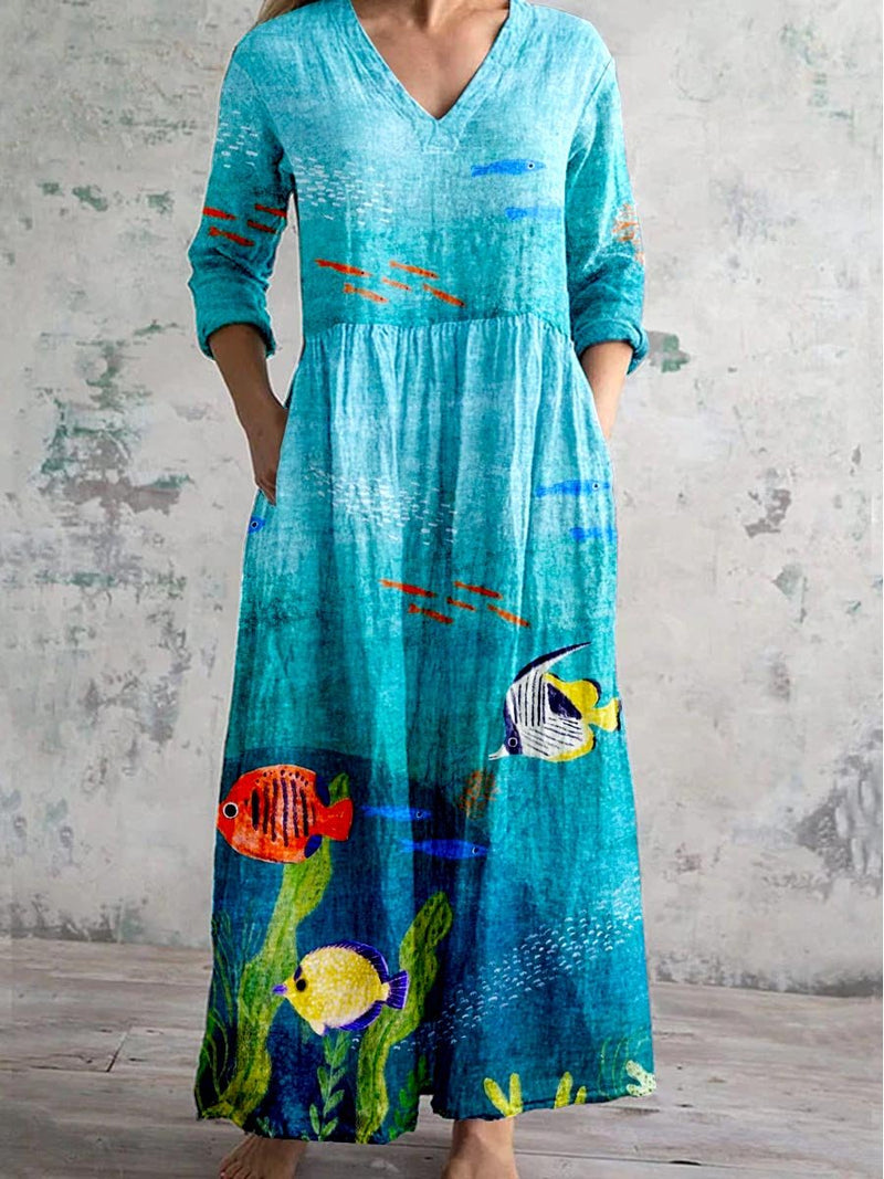 Wunderschön gefertigte Kleid