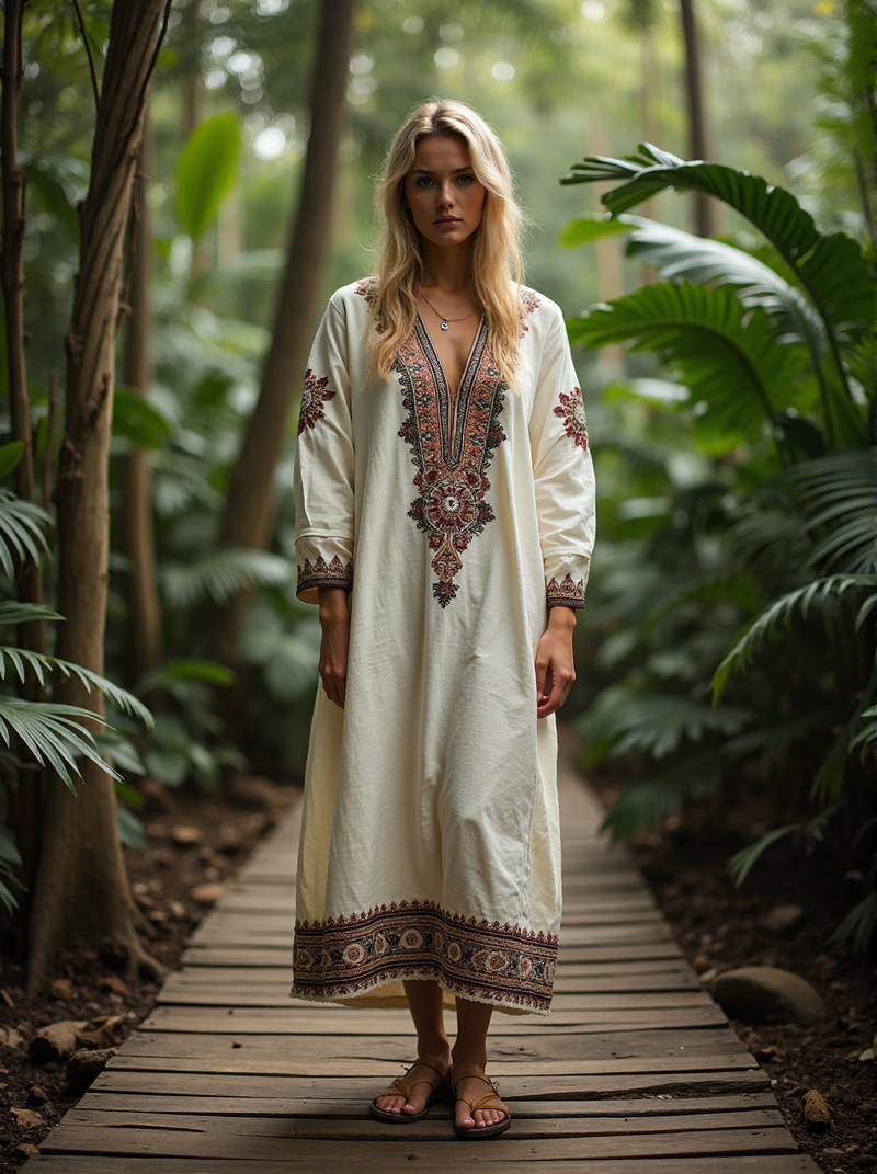Klassische Vintage Kleid