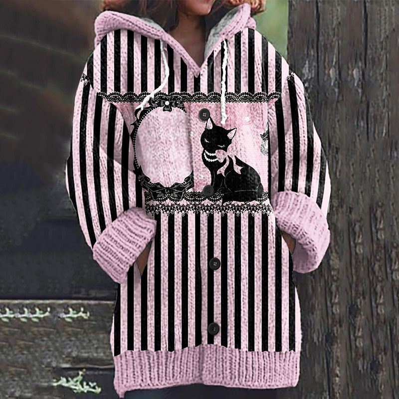 Klassische Vintage Strickjacke