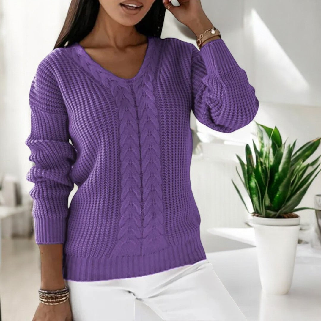 Zeitloser Vintage-Stil Pullover