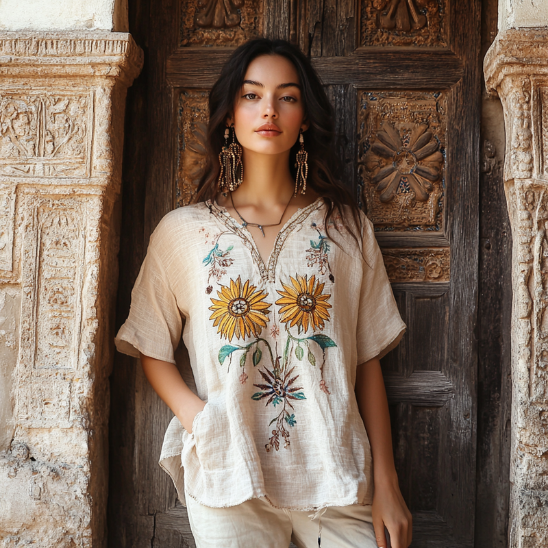 Elegant gestaltete T-Shirt