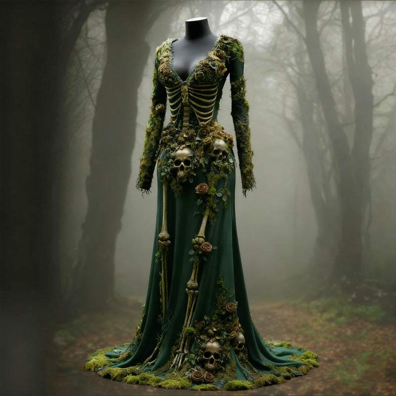Durchdacht gestaltete Kleid