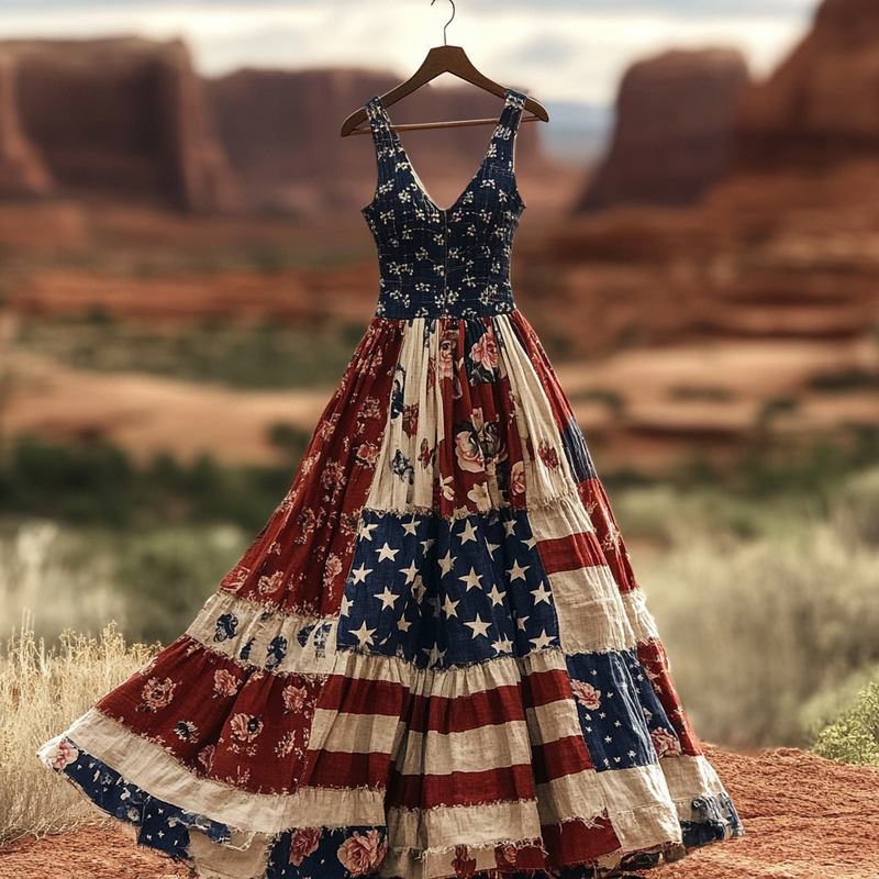 Klassisch gestaltete Kleid
