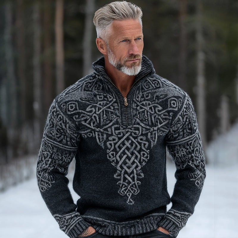 Zeitloser Vintage-Stil Pullover