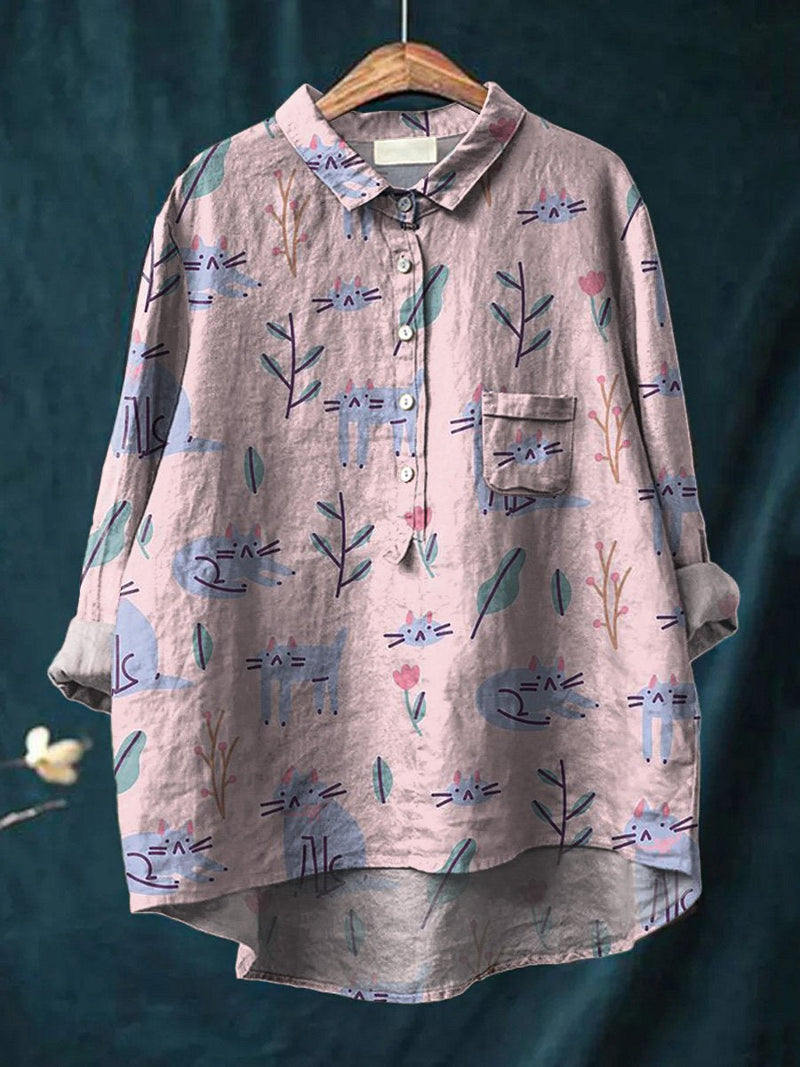 Zeitloser Vintage-Stil Hemd