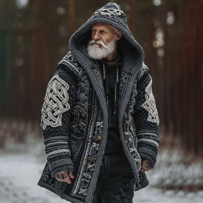 Anmutig gestaltete Strickjacke