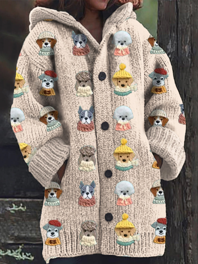 Elegant gestaltete Strickjacke