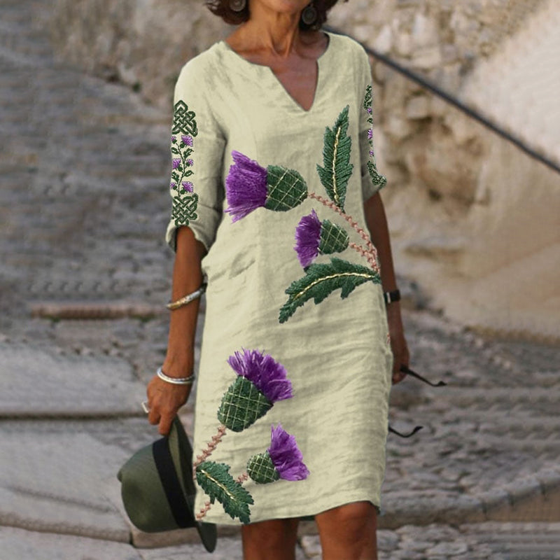 Klassische Vintage Kleid