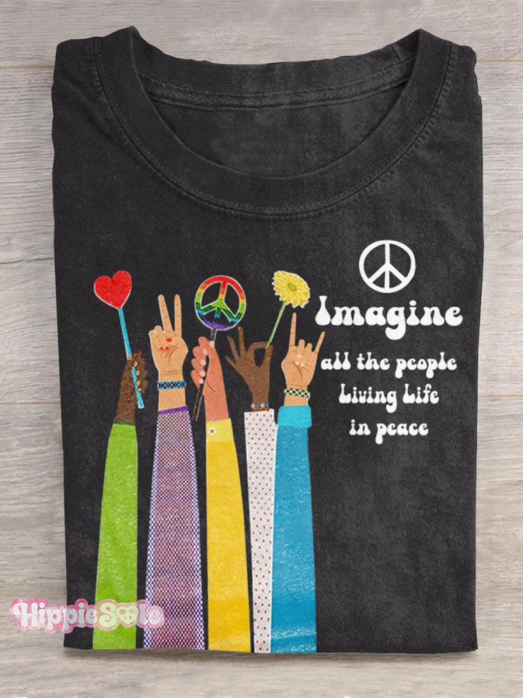 Durchdacht gestaltete T-Shirt