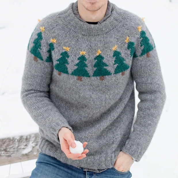 Zeitloser Vintage-Stil Pullover