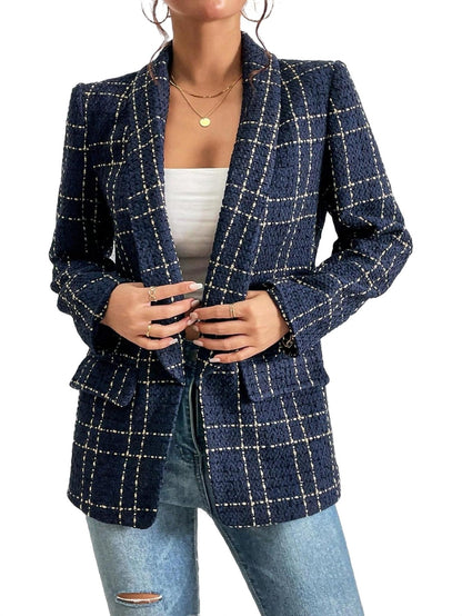 MW | Clara - Karierter Blazer