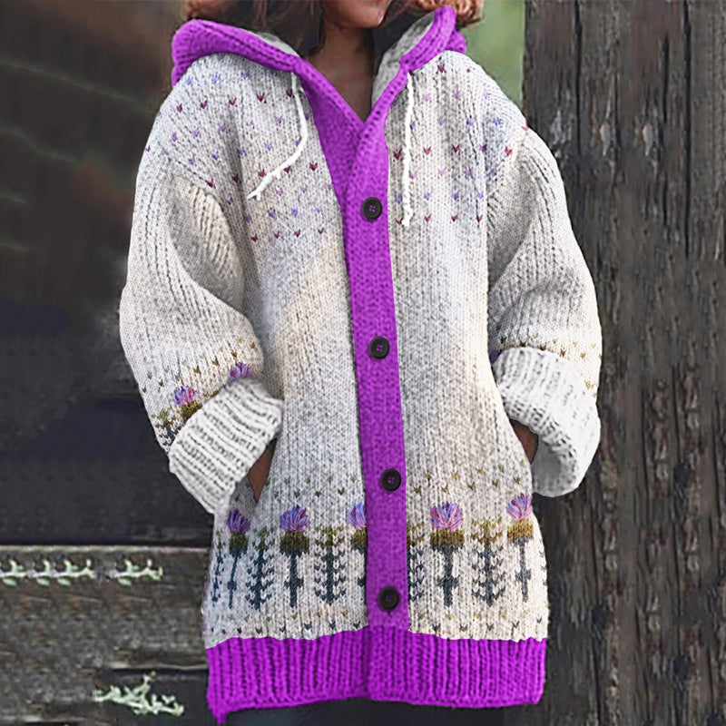Wunderschön gefertigte Strickjacke