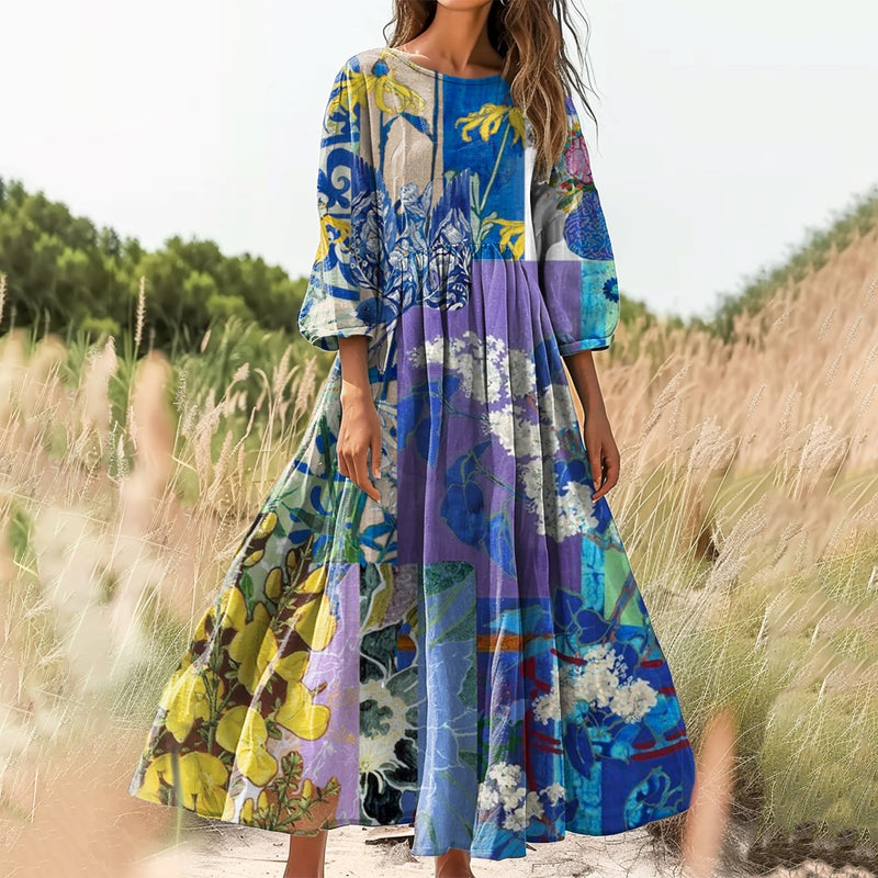 Klassisch gestaltete Kleid