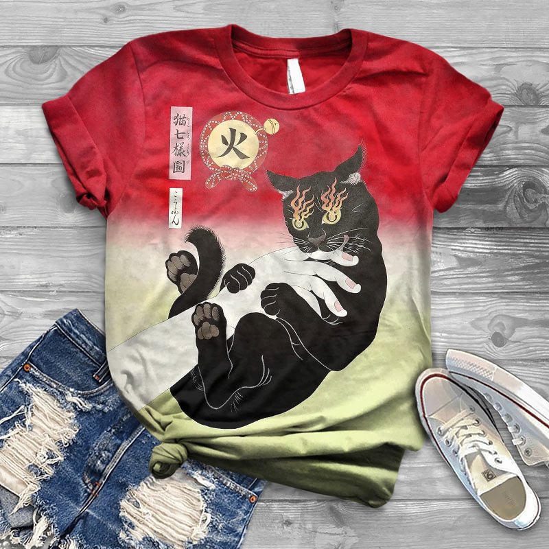 Durchdacht gestaltete T-Shirt