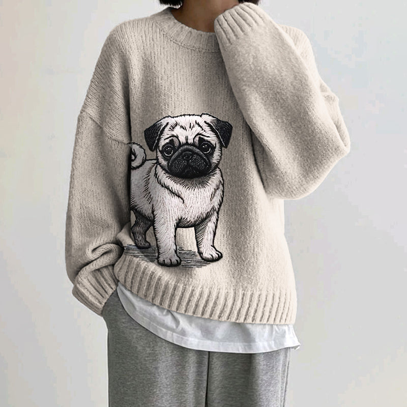 Zeitloser Vintage-Stil Pullover