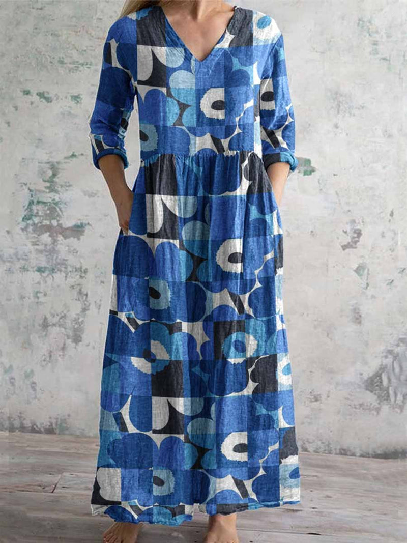 Klassisch gestaltete Kleid