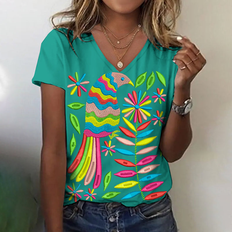 Zeitloser Vintage-Stil T-Shirt