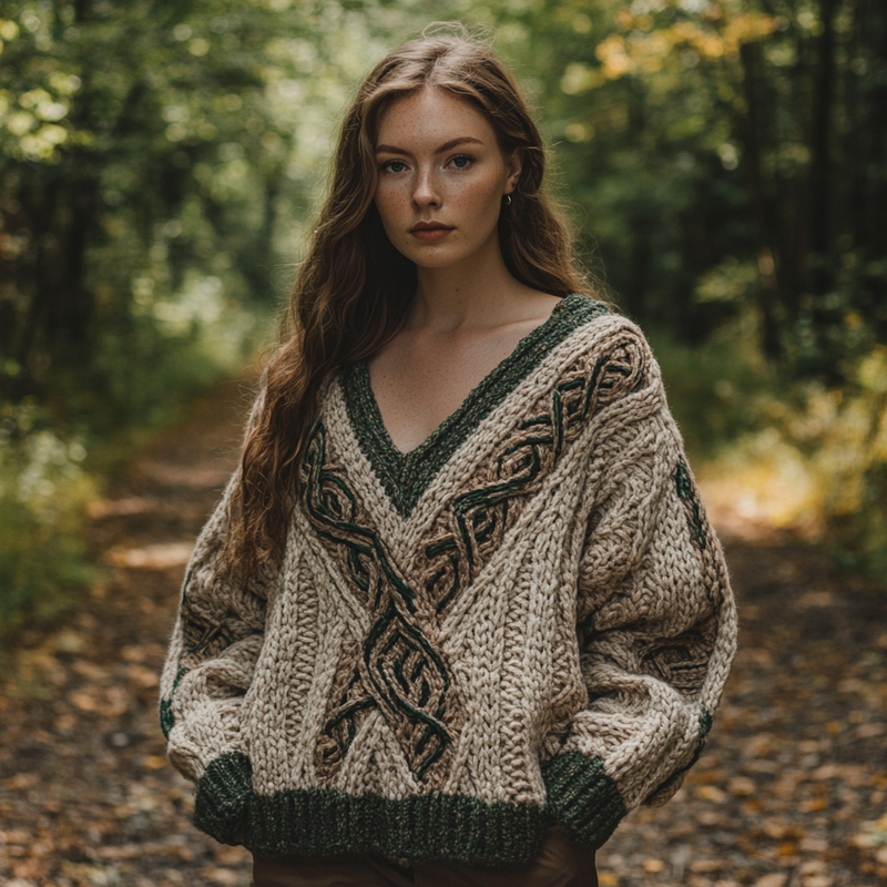Klassische Vintage Pullover