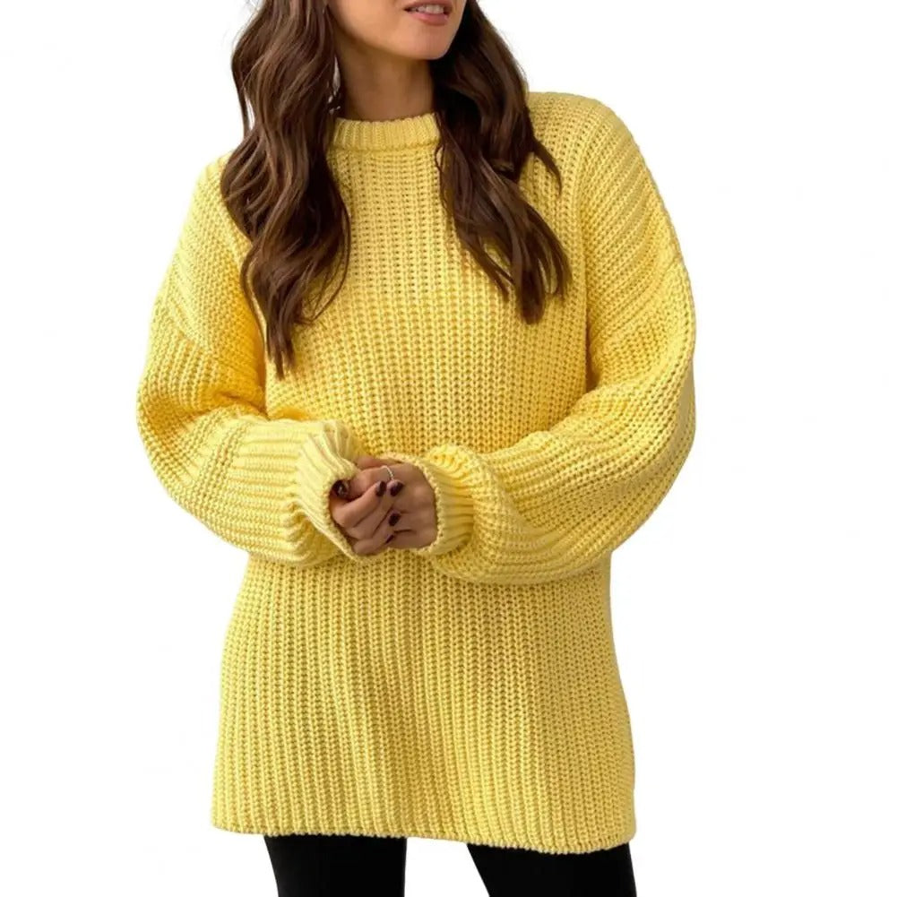 MW | Kuscheliger Strickpullover mit Rundhalsausschnitt