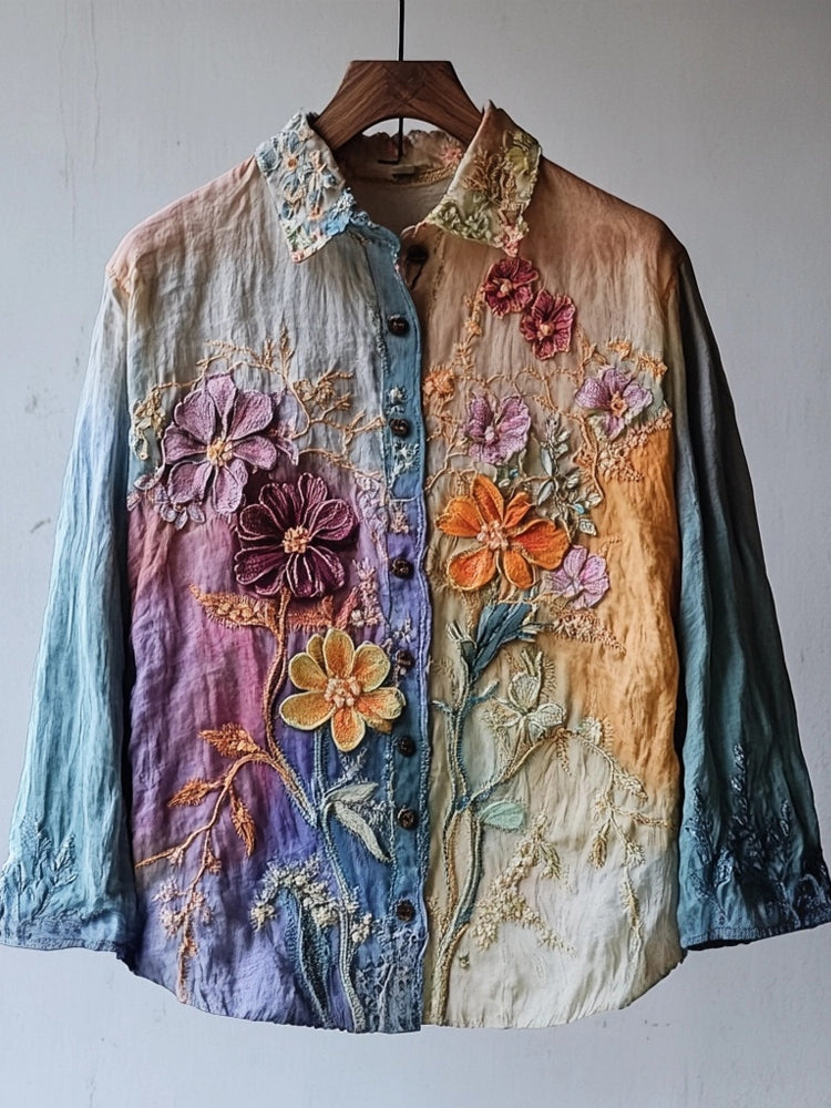 Zeitloser Vintage-Stil Bluse
