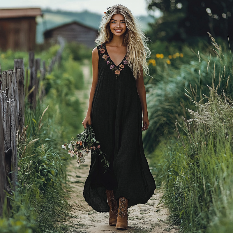 Wunderschön gefertigte Kleid