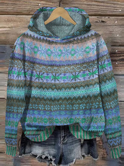 Zeitloser Vintage-Stil-Pullover