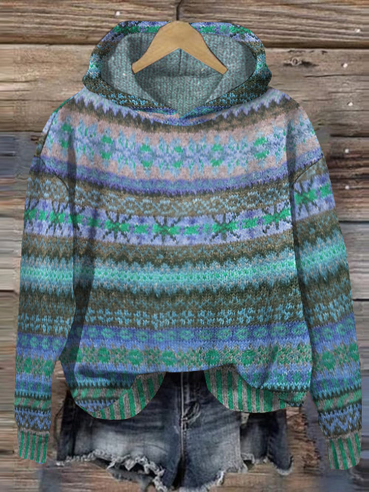 Zeitloser Vintage-Stil-Pullover